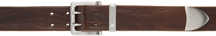Photo: Our Legacy Brown Double Tongue Belt