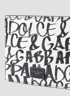 Dolce & Gabbana Graffiti Print Bifold Wallet