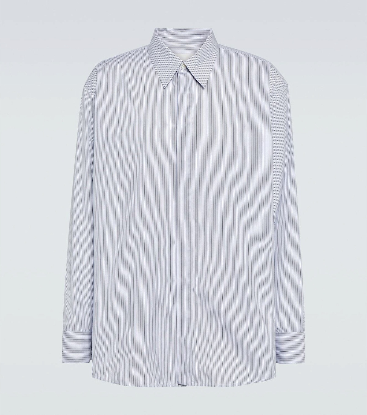 Jil Sander Striped cotton shirt
