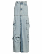Icon Denim Womens Denim skirt in Blue