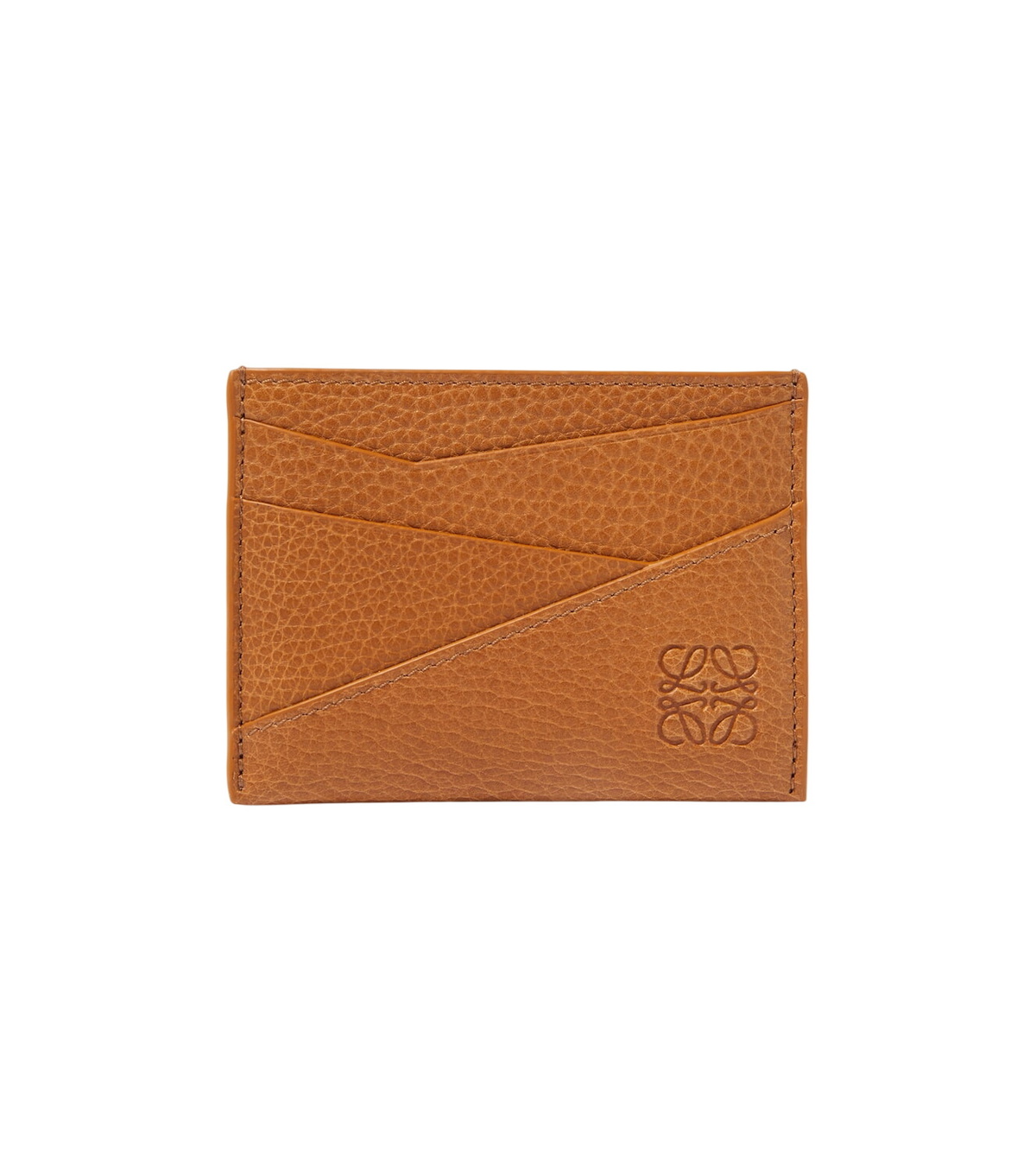 Loewe - Puzzle Logo-Embossed Leather Bifold Cardholder