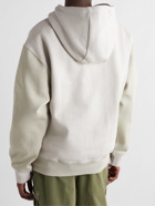 Nike - NRG ACG Logo-Embroidered Cotton-Blend Jersey Hoodie - Neutrals
