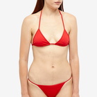 Frankies Bikinis Women's Pamela Zeus Bikini Top in Anderson Red