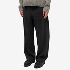 Our Legacy Men's Luft Trouser in Black Liquid Viscose