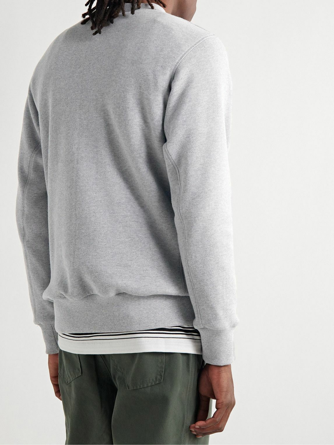 Private White V.C. - Cotton, Wool and Cashmere-Blend Jersey Sweatshirt ...