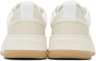 Ferragamo Off-White Low Cut Sneakers