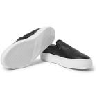 Diemme - Garda Full-Grain Leather Slip-On Sneakers - Black