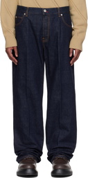 Ferragamo Indigo Straight-Leg Jeans