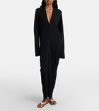 The Row Cassin draped maxi dress