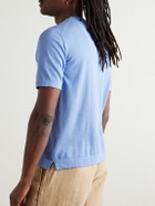 PIACENZA 1733 - Cotton T-Shirt - Blue
