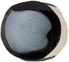 JAR CERAMISTES Blue & Black Wabi Dinner Plate Set
