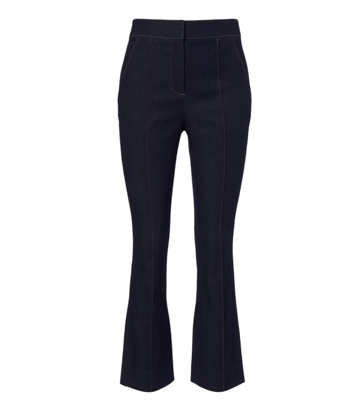 Photo: Veronica Beard Kimra cropped flared jeans