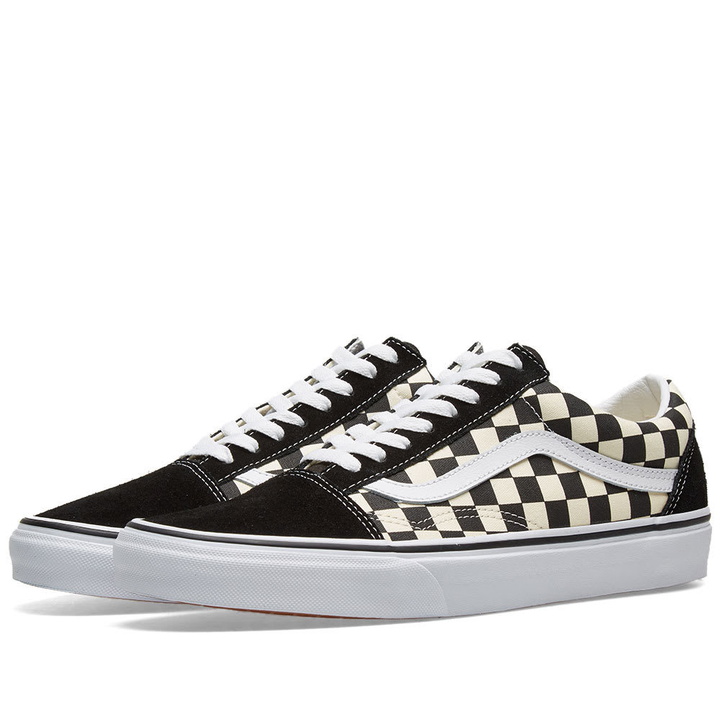 Photo: Vans UA Old Skool Black & White Primary Check