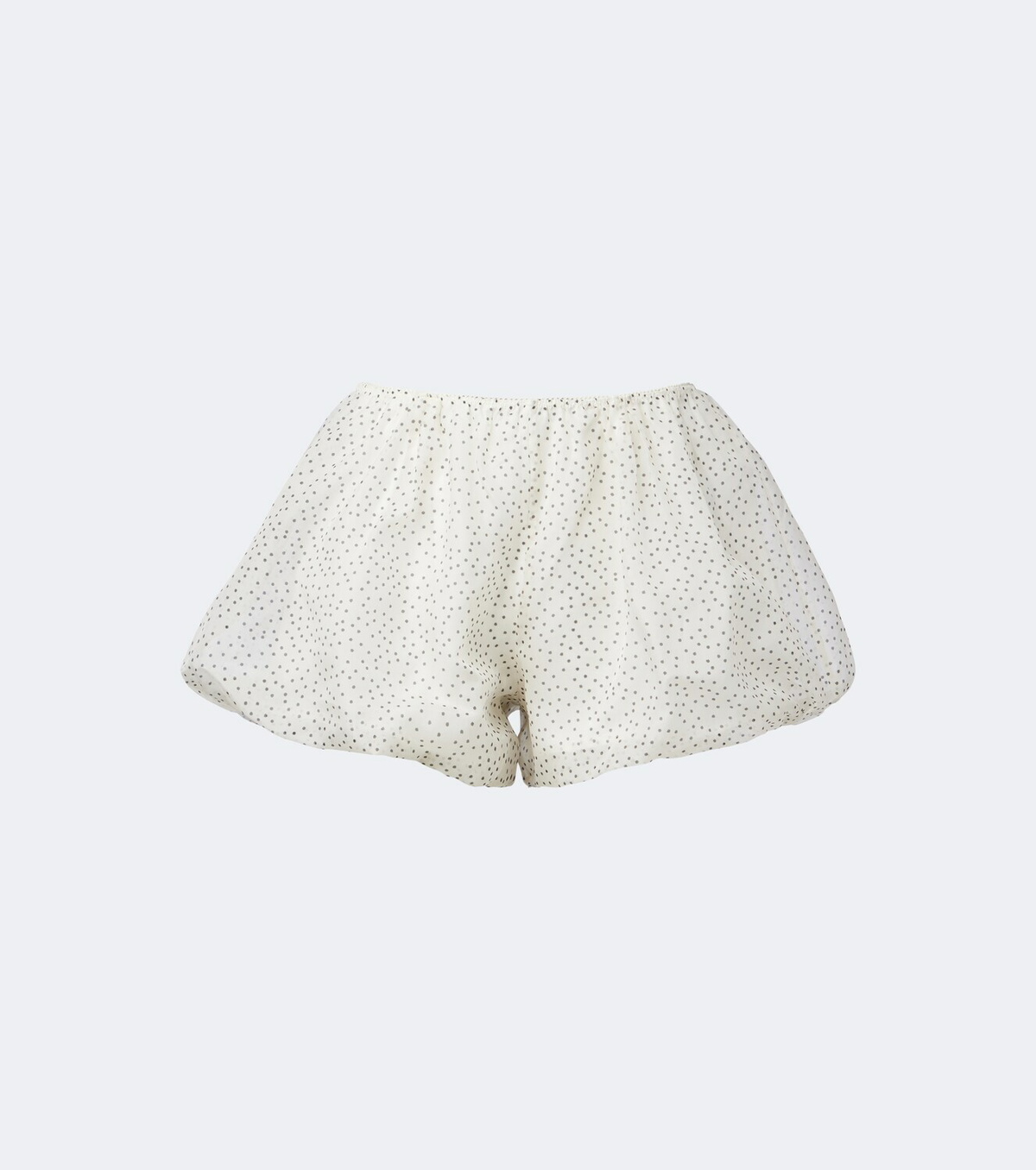 SIR Polka-dot silk organza shorts