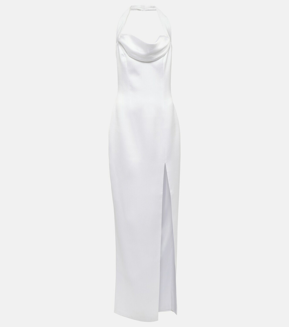 Rasario Bridal halterneck satin gown