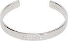 MM6 Maison Margiela Numerical Minimal Signature Cuff Bracelet
