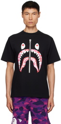 BAPE Black ABC Camo Shark T-Shirt