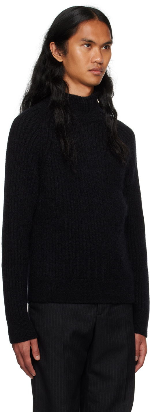 Maiden Name Black Nico Sweater