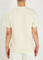 Les Deux Lemons Printed Cotton T-shirt White