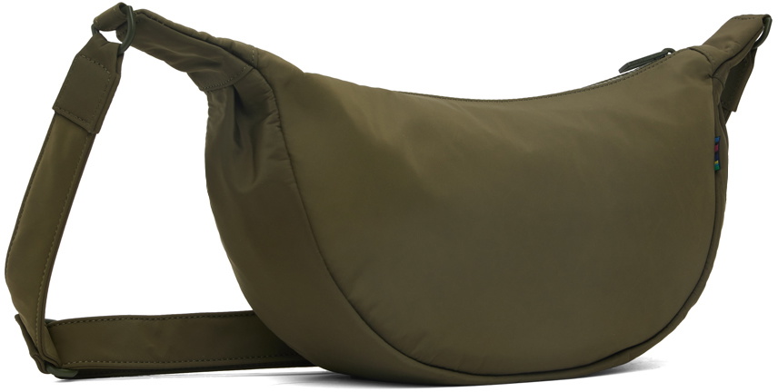 PS by Paul Smith Khaki Crescent Bag