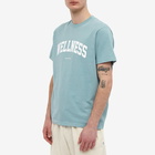 Sporty & Rich Men's Wellness Ivy T-Shirt in Soft Blue/White