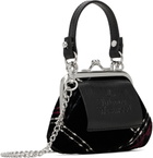 Vivienne Westwood Black Mini 'Granny Frame' Bag