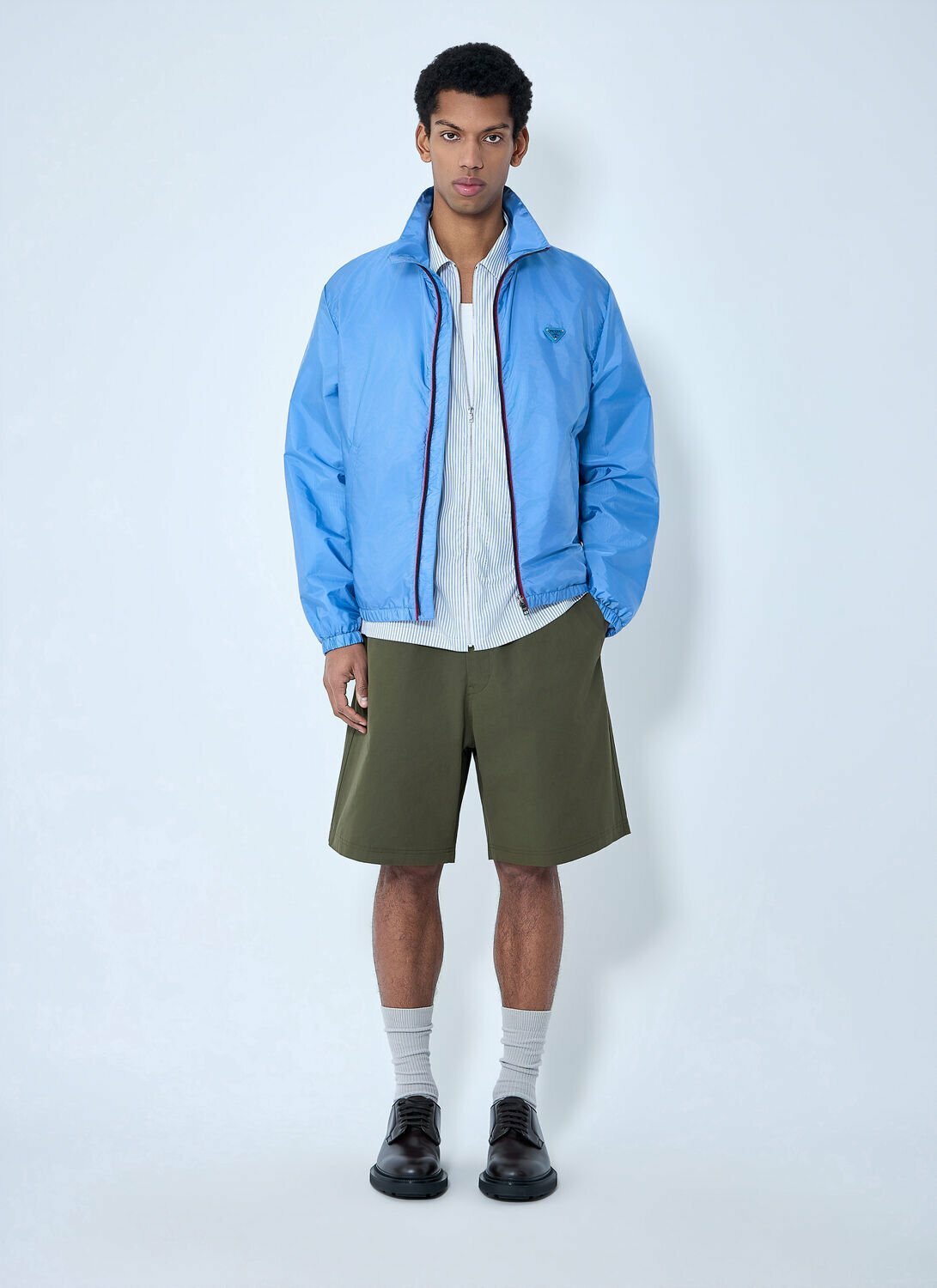 Prada High-Neck Zip Jacket Prada