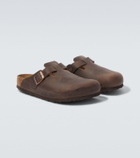 Birkenstock Boston leather clogs