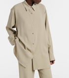 Tove Rumer wool-blend shirt