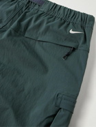 Nike - ACG Smith Summit Straight-Leg Covertible Nylon-Blend and CORDURA® Cargo Trousers - Green