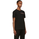 Alexander McQueen Black Logo Applique T-Shirt