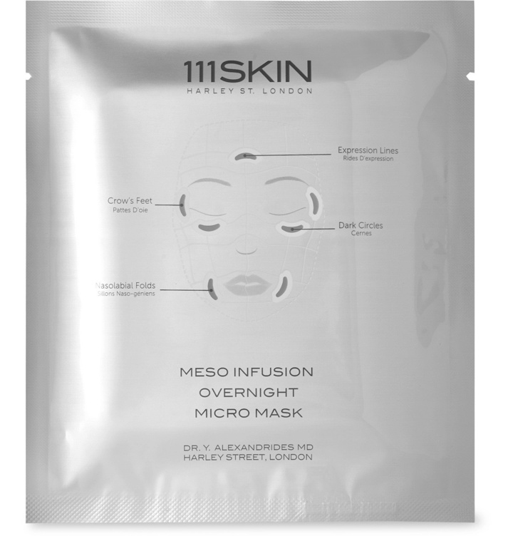 Photo: 111SKIN - Meso Infusion Overnight Micro Mask, 4 X 16g - Colorless