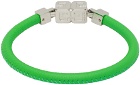 Givenchy Green G Cube Bracelet