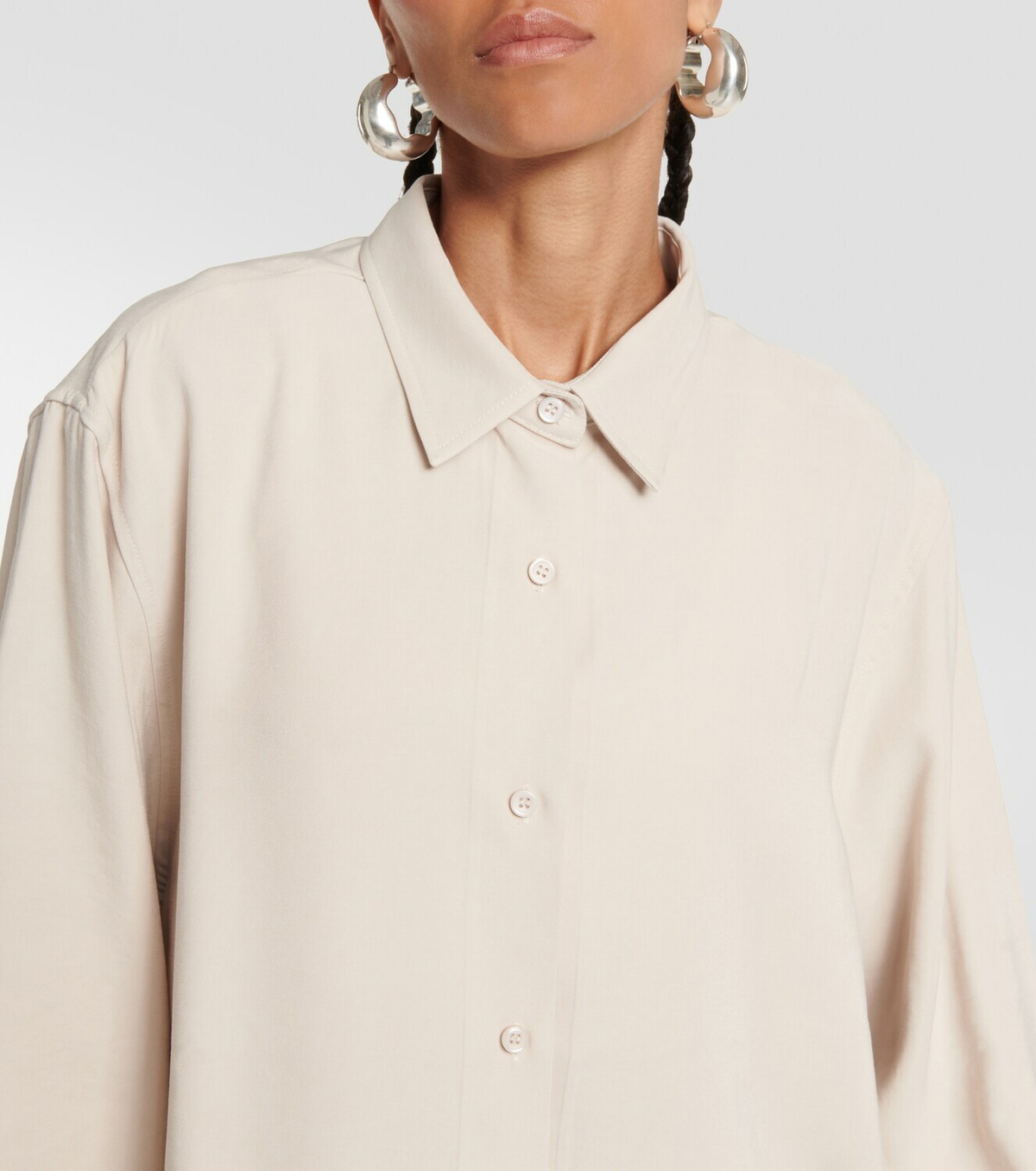 The Frankie Shop Lotta Fluid shirt