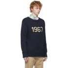Polo Ralph Lauren Navy and Off-White 1967 Sweater