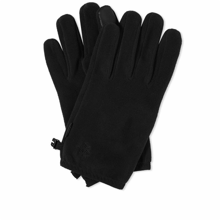 Photo: Goldwin Men's Micro Fleece Gloves in Black