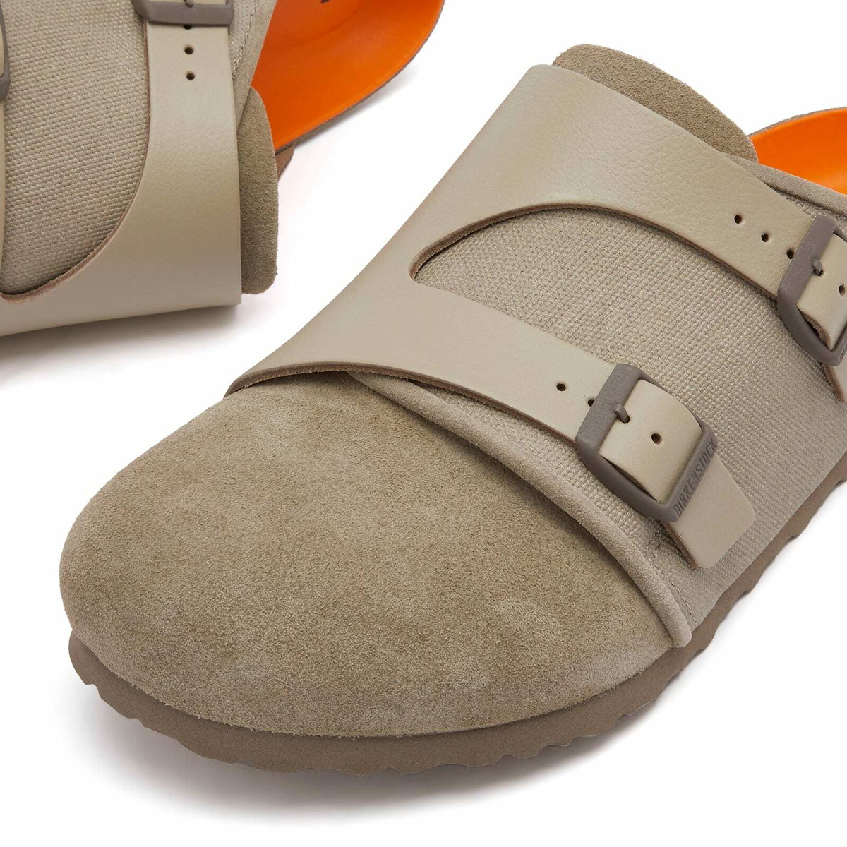 【Birkenstock】1774 Union Bimshire UNION Bimshire Natural Leather-Suede-Textile Shadow Grey