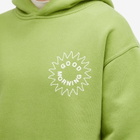 Good Morning Tapes Men's Sun Logo Hoodie in Leaf