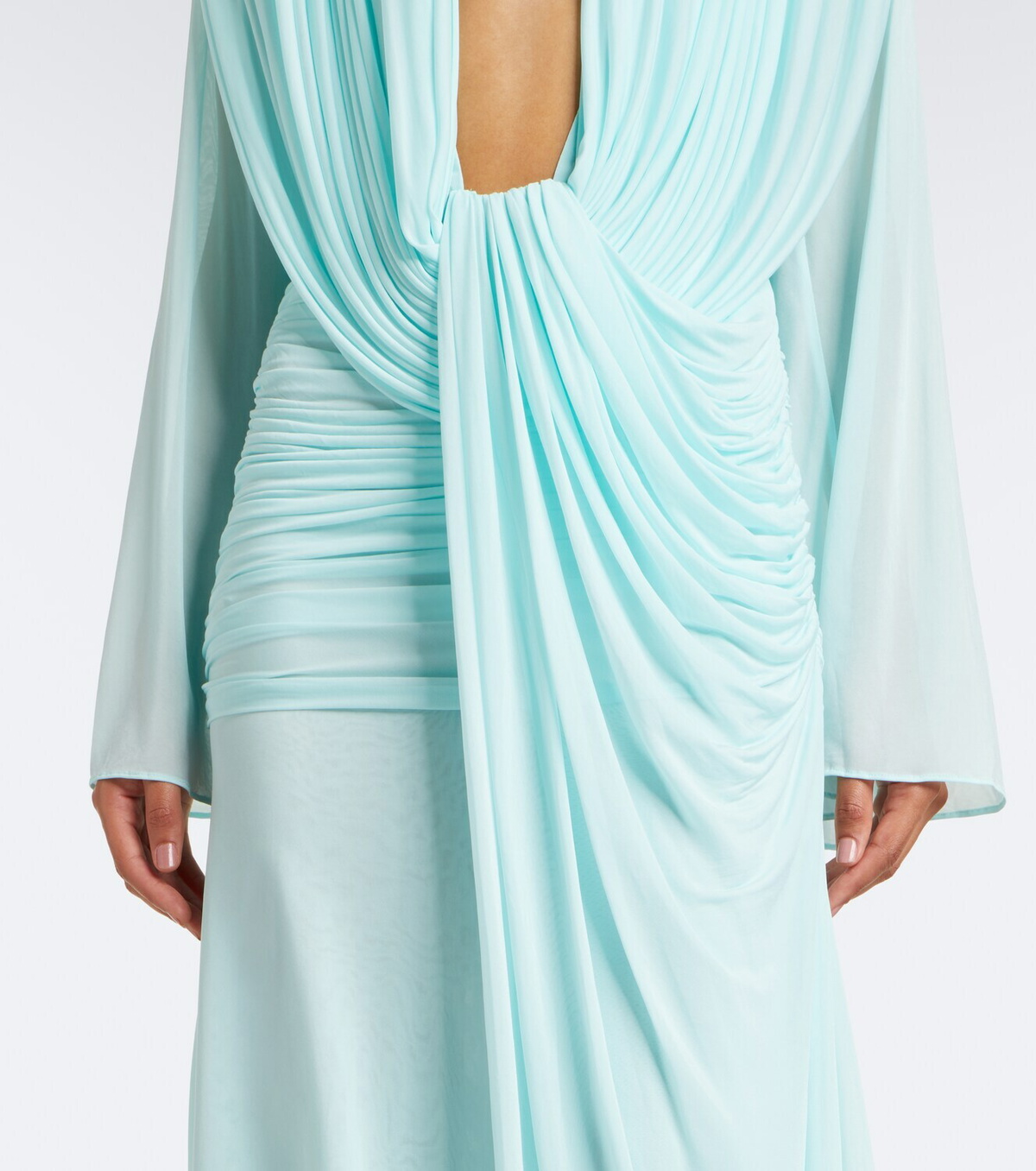 Christopher Esber Ripple draped gown