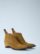 Maison Margiela Heel-Less Western Chelsea Boots 