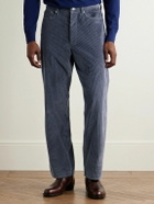 Paul Smith - Straight-Leg Cotton-Corduroy Trousers - Blue