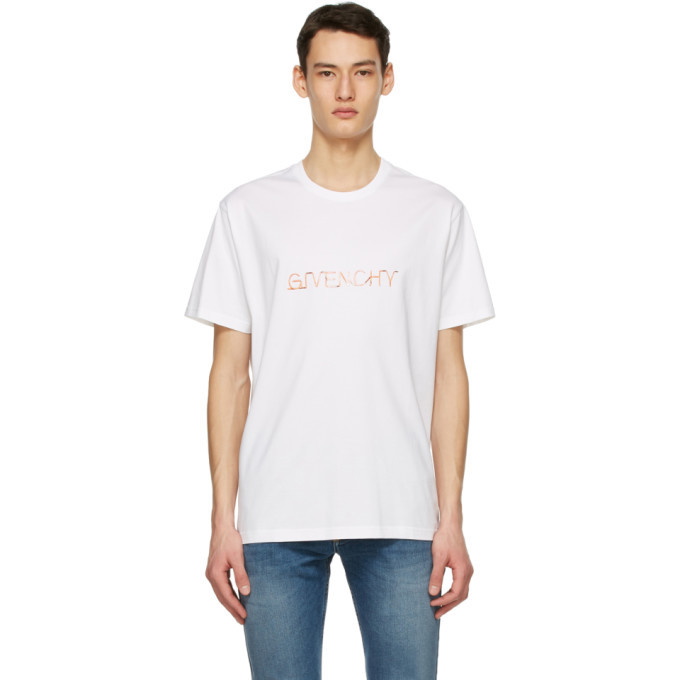 Photo: Givenchy White Neon Lights T-Shirt