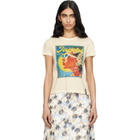 Marc Jacobs Off-White Sun Poster Femme T-shirt