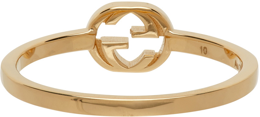 Gucci Gold Interlocking G Ring