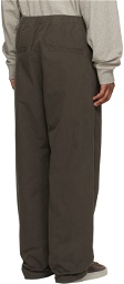 Essentials Gray Relaxed Trousers