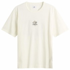 C.P. Company Men's Embroidered Sailor 1020 T-Shirt in Gauze White