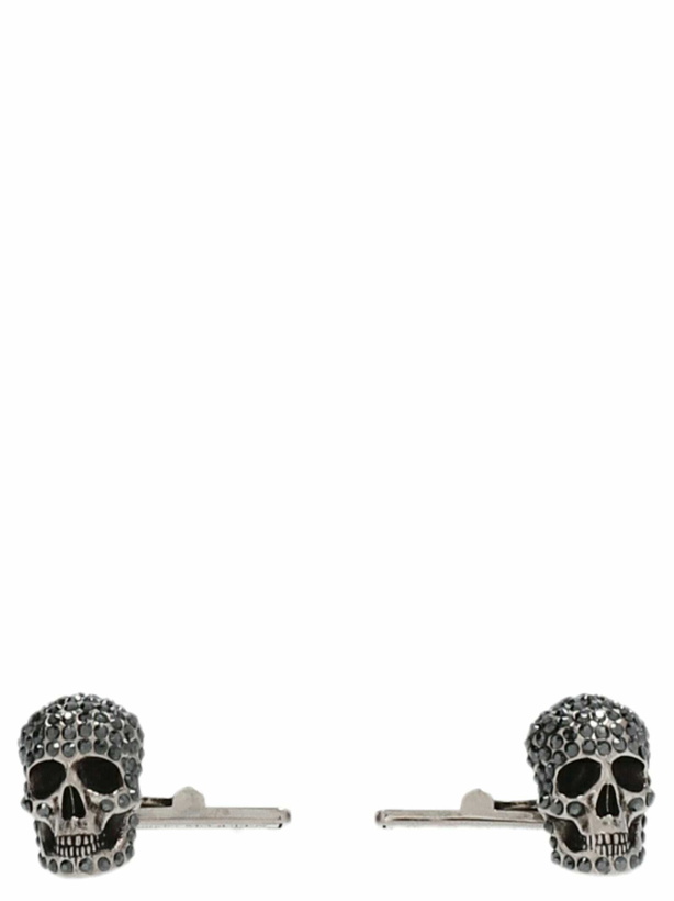 Photo: Alexander McQueen Crystal Skull Cufflinks