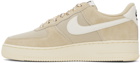 Nike Beige Air Force 1 '07 LV8 Sneakers