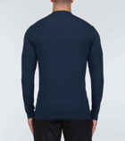 Tom Ford Henley cotton-blend jersey top