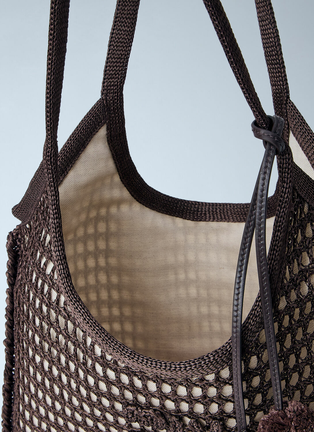 Miu Miu Ivy Mesh Tote Bag